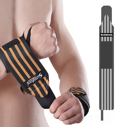 SURECOOL 50x8cm Sports Wrist Wraps Weightlifting Equipment Training Straps