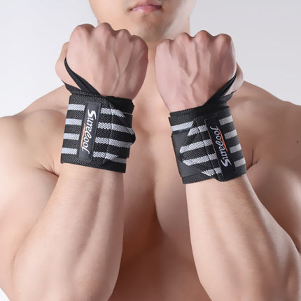 SURECOOL 50x8cm Sports Wrist Wraps Weightlifting Equipment Training Straps