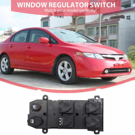 For 2006-2010 Honda Civic Electric Window Switch Button Replacement Kit, 35750-SNV-H52
