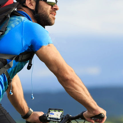 Rotatable Bicycle and Motorcycle Anti-shake Fixed Mobile Phone Holder with Sun Visor, Classic Model, Universal Model