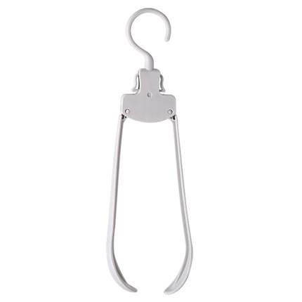 Plastic Travel Folding Hanger Portable Clothes Wide Shoulder Traceless Drying Rack