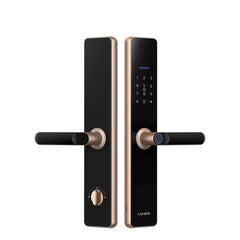 Wifi Fingerprint Lock Home Security Door Password Lock Supports APP Remote Unlocking, A61 (Space Gray), A61 (Rose Gold)