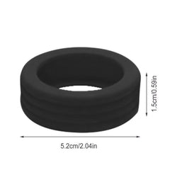 8pcs /Set Silicone Luggage Wheels Cover Protector Silent Anti Wear Caster Shoes