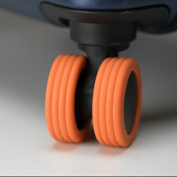 8pcs /Set Silicone Luggage Wheels Cover Protector Silent Anti Wear Caster Shoes