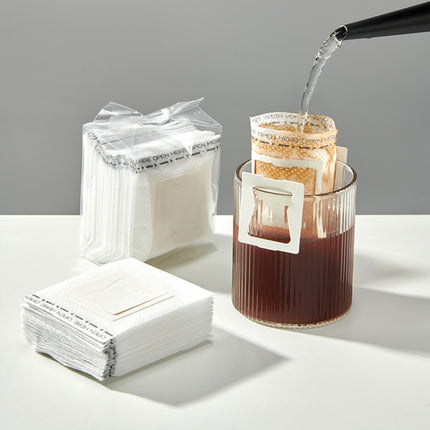 Ear-mounted Coffee Filter Portable Drip Coffee Filter Paper Coffee Powder Filter Bag