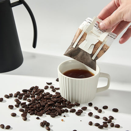 Ear-mounted Coffee Filter Portable Drip Coffee Filter Paper Coffee Powder Filter Bag