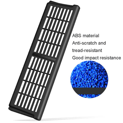 1pair Car Under-seat Vent Protection Cover Decoration Accessories, For Tesla Model Y