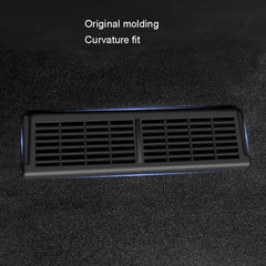 1pair Car Under-seat Vent Protection Cover Decoration Accessories, For Tesla Model Y, For Tesla Model 3