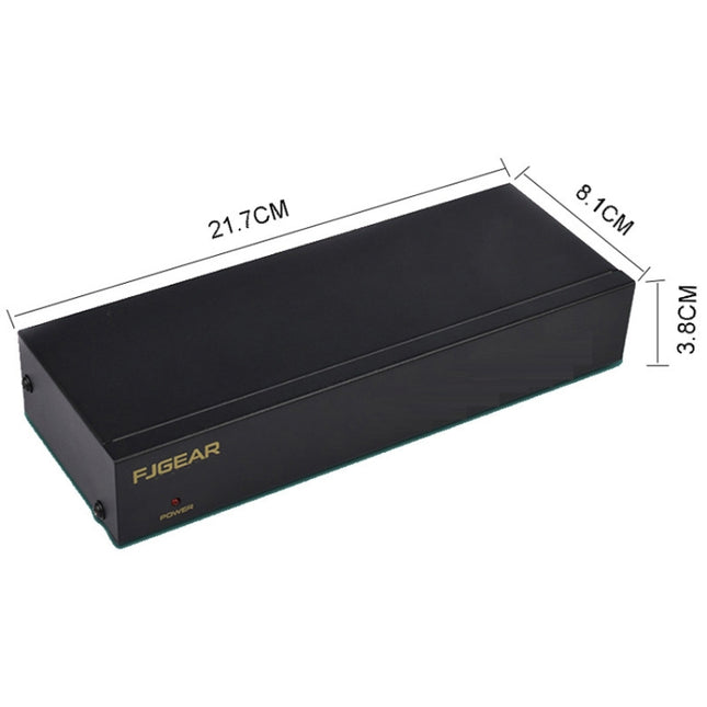 FJGEAR FJ-108AV Audio Video Splitter 1 In 8 Out CVBS Separator, FJ-108AV