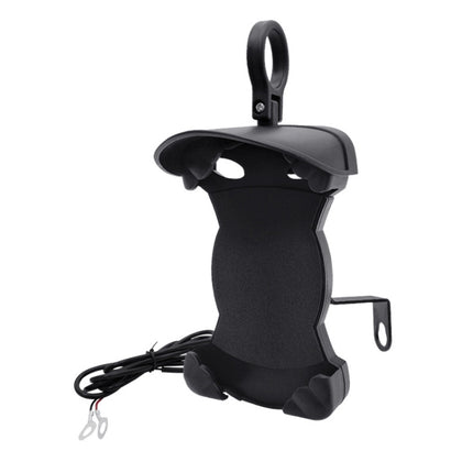 Motorcycle Sunshade Rainproof Mobile Phone Holder, Mirror Holder  No Charge, Handlebar Holder No Charge, Charging Handlebar Holder 5V-2A, Charging Handlebar Holder 5V-3.1A, Charging Handlebar Holder 18W (QC3.0), Charging Mirror Holder 5V-2A            ...