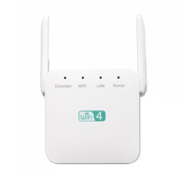 2.4G 300M Wi-Fi Amplifier Long Range WiFi Repeater Wireless Signal Booster, US Plug White, EU Plug White, UK Plug White, US Plug Black, EU Plug Black, UK Plug Black