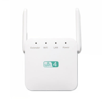 2.4G 300M Wi-Fi Amplifier Long Range WiFi Repeater Wireless Signal Booster, US Plug White, EU Plug White, UK Plug White, US Plug Black, EU Plug Black, UK Plug Black