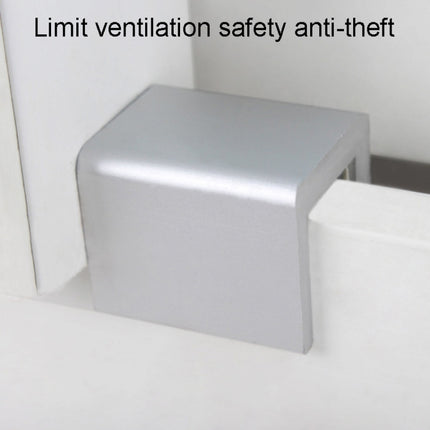 Child Safety Protection Screen Window Limiter Sliding Door Latch With Key, Ordinary Model+Straight Key, Ordinary Model+L Shaped Key, Wider Model+Straight Key, Wider Model+L Shaped Key