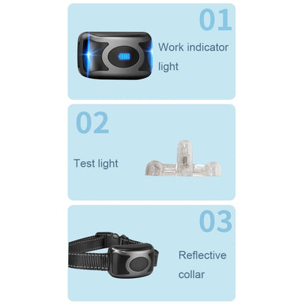 Intelligent Electronic Remote Control Dog Training Device Pet Training Shock Collar Bark Stopper, T700, Receiver