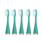 5pcs Toothbrush Head Green