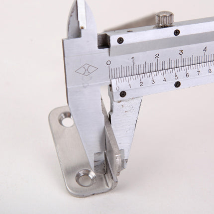 Stainless Steel Sliding Door Latch No Punch Latch Door Bolt Catch With Screw, Small Left Open, Small Right Open, Large Left Open, Large Right Open