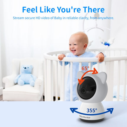 5 Inch HD Baby Monitor Wireless Wifi Baby Care Camera