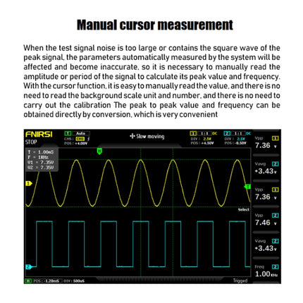 FNIRSI 2 In 1 Dual-Channel 100M Bandwidth Digital Oscilloscope 1GS Sampling Signal Generator, EU Plug, 1014D, 1014D +P4100 Probe