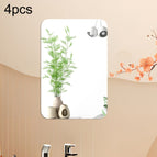 4pcs 15cm x 10cm / Silver