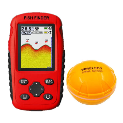 Wireless Ultrasonic Fish Finder Sonar Underwater Visual HD Angler Detector