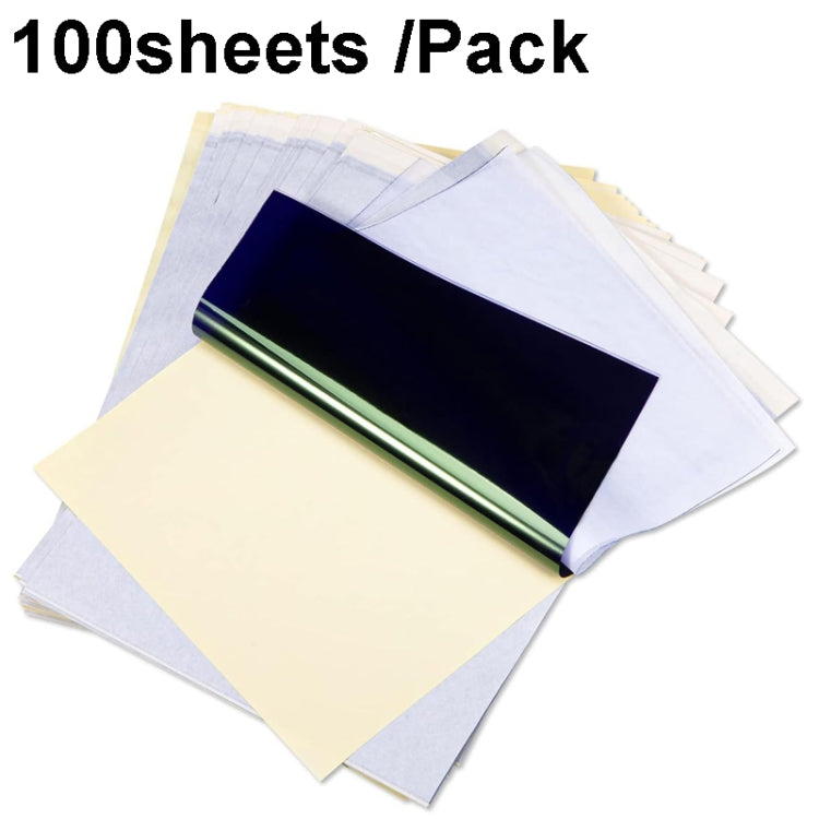 For Phomemo M08F / TP81 100sheets /Pack A4 Tattoo Transfer Paper Compatible For MR.IN Brother Pocket Jet / MT800, A4 Tattoo Transfer Paper