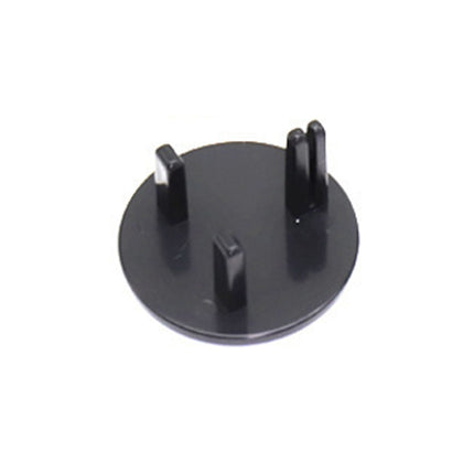 UK 3-Hole Baby Socket Protection Cover, Round Black, Round Transparent, Pear Shaped White, Round Thin White, Round Thin Black