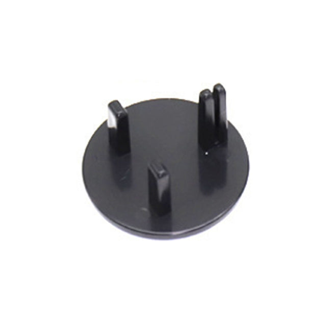 UK 3-Hole Baby Socket Protection Cover, Round Black, Round Transparent, Pear Shaped White, Round Thin White, Round Thin Black