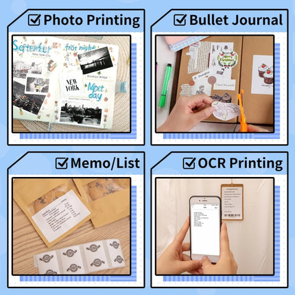 Phomemo M02 PRO Pocket Mini Small Portable Bluetooth Wrong Thermal Tag Printer