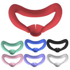 For Meta Quest 3 Silicone Face Cover Eye Mask with Nose Pad