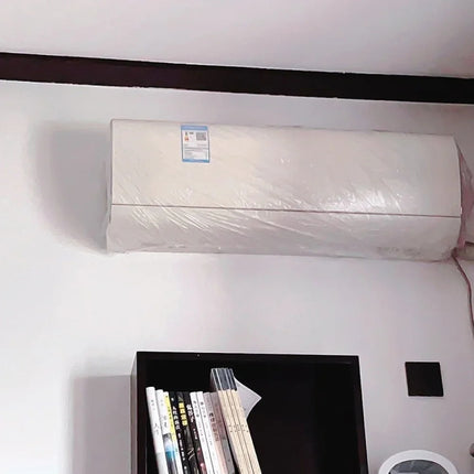 10pcs /Bag Air Conditioner Dust Cover Disposable Indoor Unit Cover Large Elastic Bag, 70x145cm