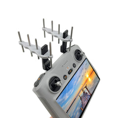 For DJI Air 3/Mini 4 Pro Drone RC 2 Remote Controller Yagi Antenna Signal Booster, 2.4G  913797, 5.8G  913797