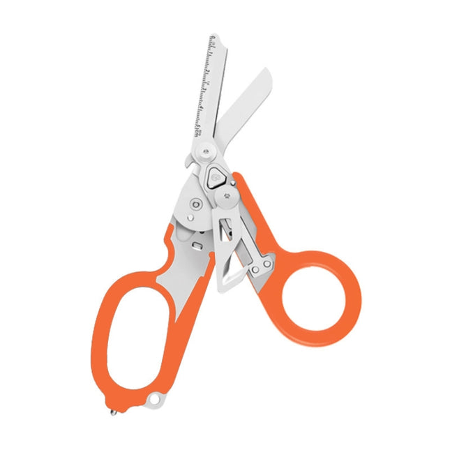Multifunctional Outdoor First Aid Equipment Foldable Gadget Scissors