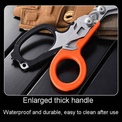 Multifunctional Outdoor First Aid Equipment Foldable Gadget Scissors