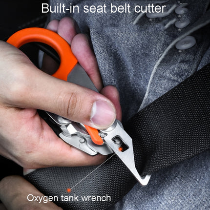 Multifunctional Outdoor First Aid Equipment Foldable Gadget Scissors