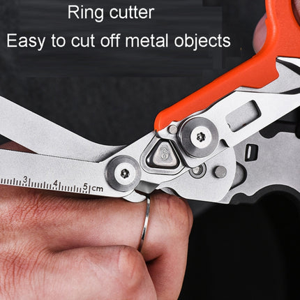Multifunctional Outdoor First Aid Equipment Foldable Gadget Scissors