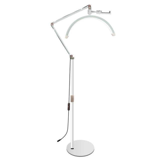 LED Half Moon Beauty Lamp Manicure Eyebrow Tattoos Eyelash Fill Light