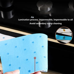 10pcs /Pack Disposable Oil Groove Suction Paper for Cooker Hoods, 10x90cm Regular, 7x90cm Thickened, 10x90cm Thickened