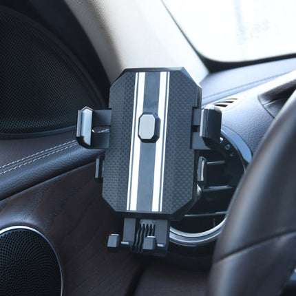 Knob Type Car Air Conditioner Air Outlet Navigation Mobile Phone Holder
