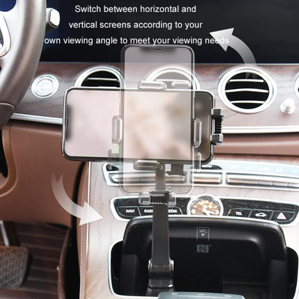 Car Center Console Water Cup Holder Adjustable Mobile Phone Holder
