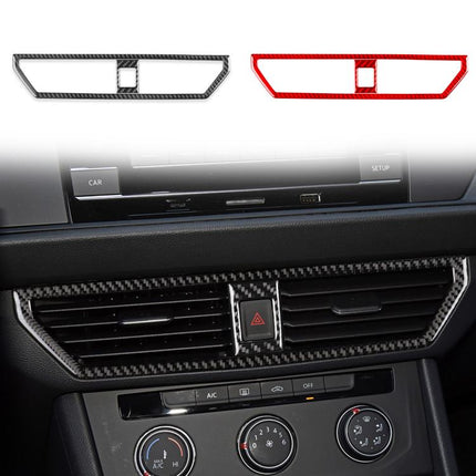 For Volkswagen Sagitar 2019-2023 2pcs /Set A Model Left-hand Drive Central Control Air Outlet Sticker