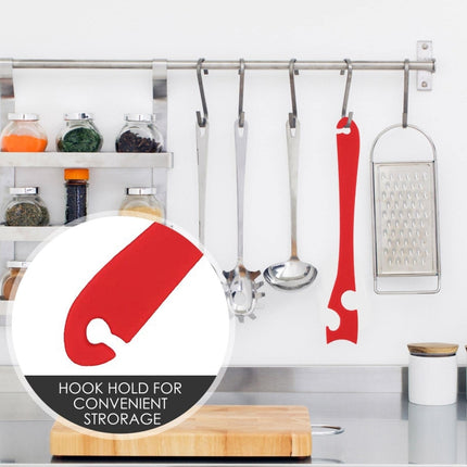 Kitchen Silicone Oven Rack Air Fryer Push Pull Tool with Longer Handle