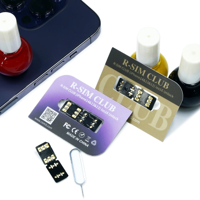 R-SIM18 CLUB Unlock Card Integrate TMSI / eSIM / ICCID / IPCC for iOS System, R-SIM18 CLUB