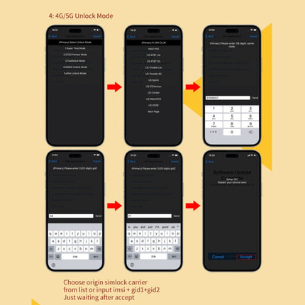 R-SIM18 CLUB Unlock Card Integrate TMSI / eSIM / ICCID / IPCC for iOS System, R-SIM18 CLUB