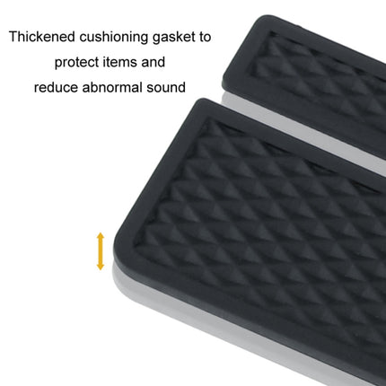 Car Seat Gap Storage Box with 2 USB Charging Port, Principal Driver Silver, Co-pilot Silver, Principal Driver Red, Co-pilot Red, Principal Driver Gray, Co-pilot Gray