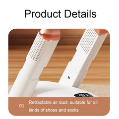 YM-102 Smart Home Timing UV Purple Light Sterilization and Deodorization Dryer Portable Shoe Dryer, US Plug, EU Plug