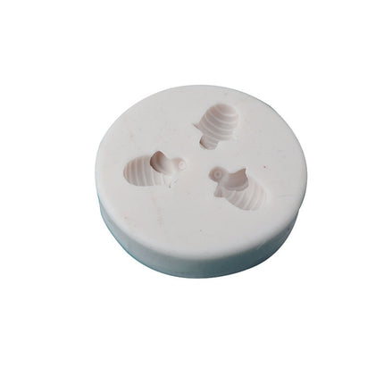 Little Bee Silicone Mold Fondant Chocolate Cake Mold, Mk-3171 Pink, Mk-3171 Light Gray, Mk-3172 Pink, Mk-3172 Light Gray