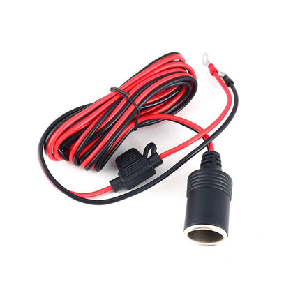 Car Cigarette Lighter Female Socket With 20A Fuse Tube, 30cm, 50cm, 1m, 3m, 5m