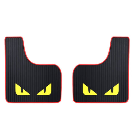 2pcs Car Tire Mud Flap Modification Plastic Anti-Splash Mud Flap, Sports, Cat Eye, Large Sports, Large Blank
