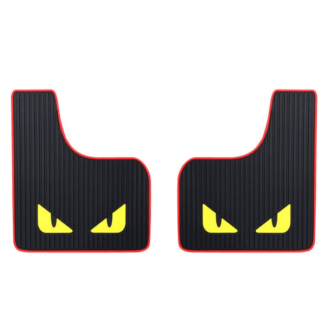 2pcs Car Tire Mud Flap Modification Plastic Anti-Splash Mud Flap, Sports, Cat Eye, Large Sports, Large Blank