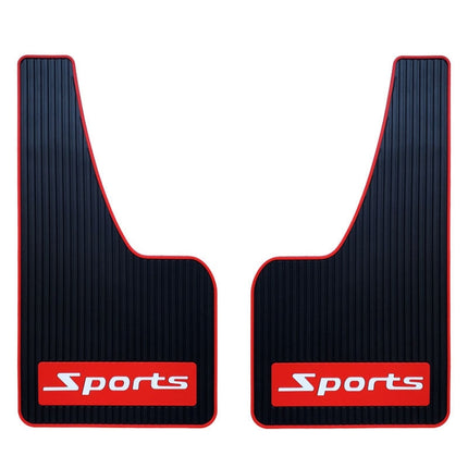 2pcs Car Tire Mud Flap Modification Plastic Anti-Splash Mud Flap, Sports, Cat Eye, Large Sports, Large Blank